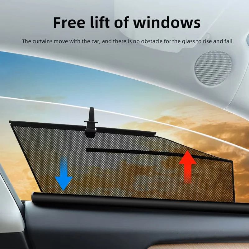 Side Window Shade for Tesla Model 3/Y/X/S 2018-2024