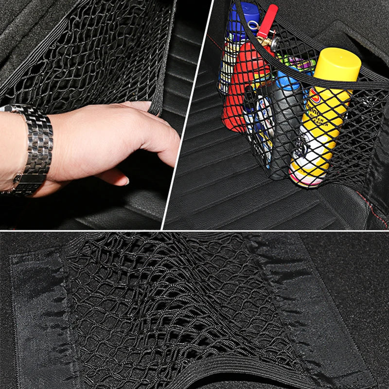 Trunk Storage Bag Mesh Cargo Net For Tesla