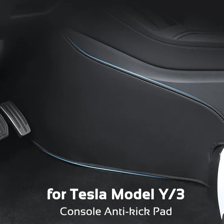 Tesla Center Console Anti-Kick Pad Protector