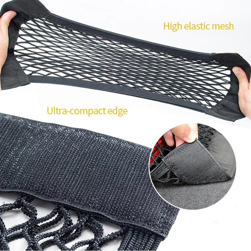 Trunk Storage Bag Mesh Cargo Net For Tesla
