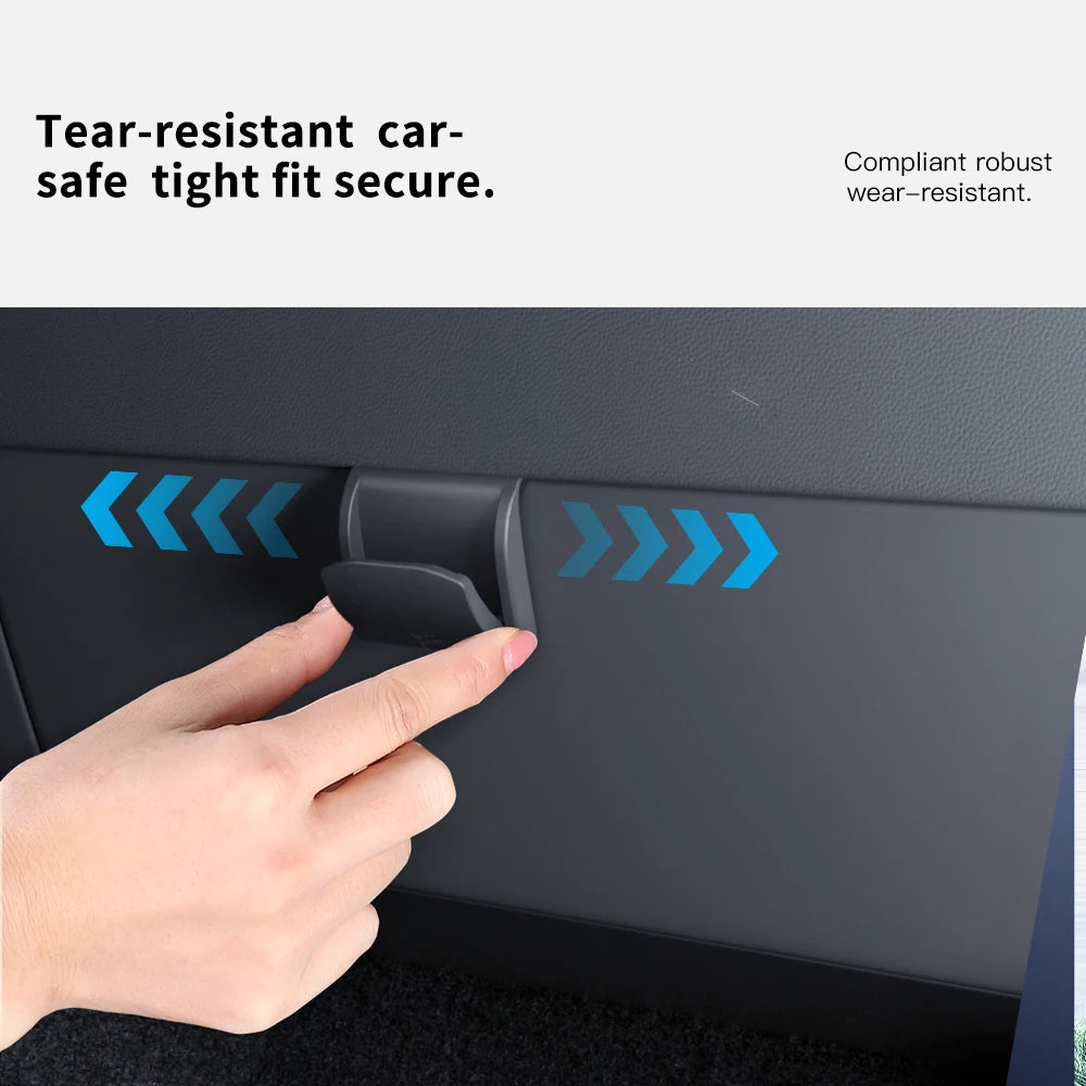 for New Tesla Model 3/Y Highland Juniper Glove Box Car Hooks ABS Storage Holder Tesla Model 3 Car Dedicated Accessories