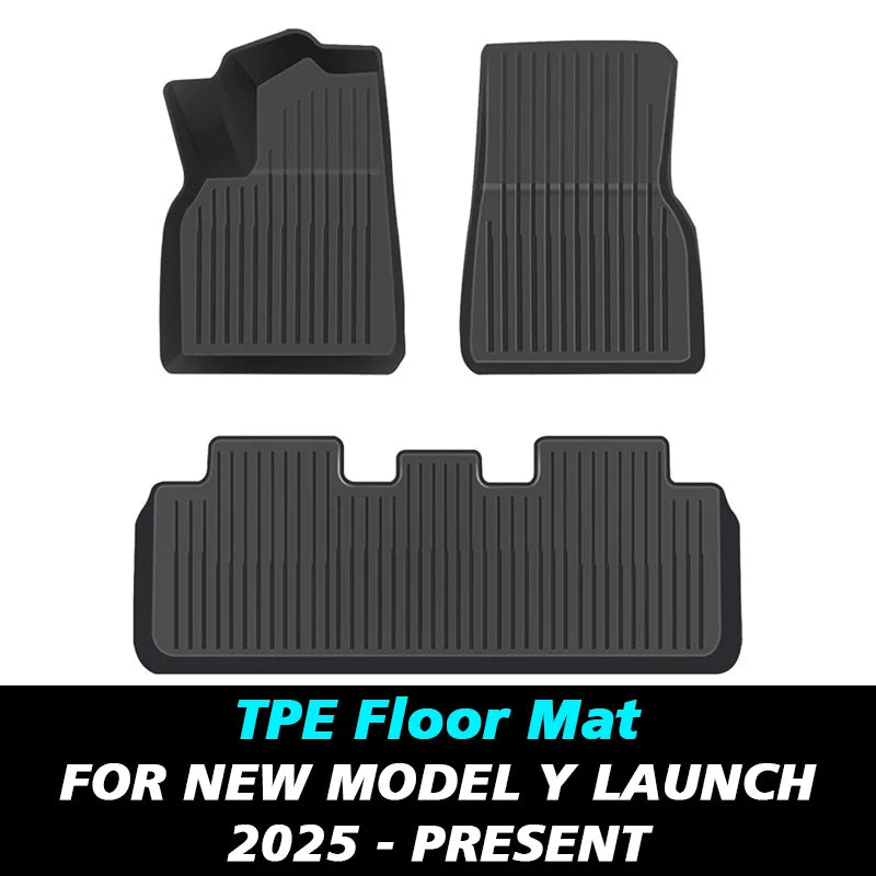 All Weather Floor Mats for Tesla Model Y (Launch and Juniper)