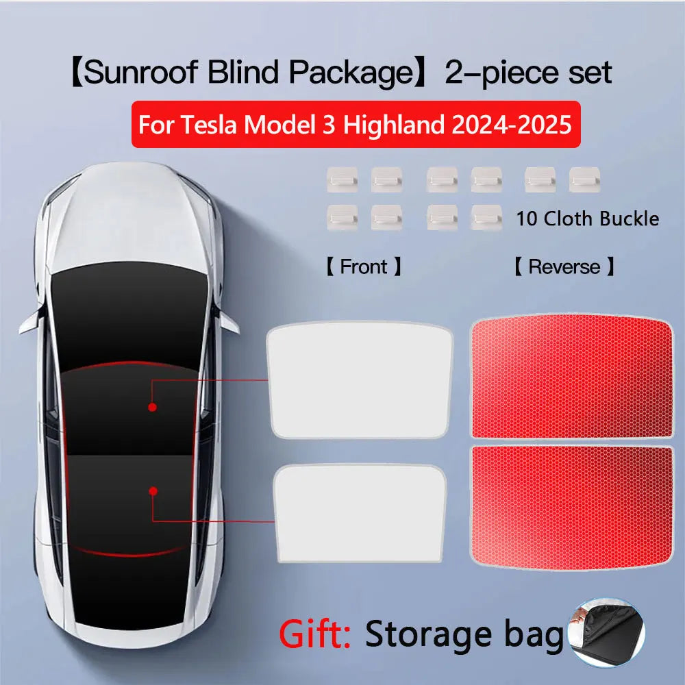 Roof Shade for Tesla Model Y / 3