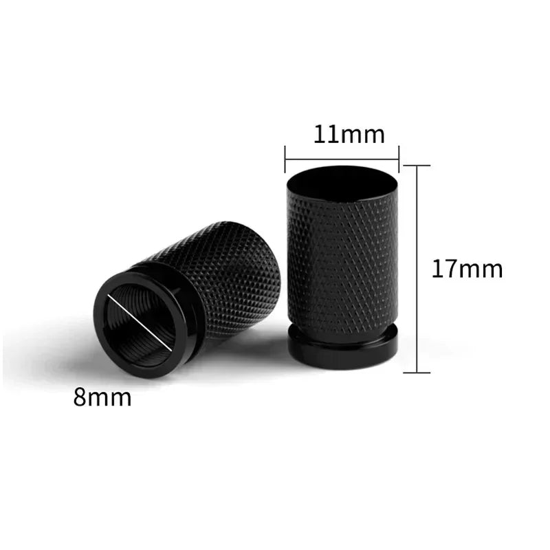 Valve Stem Caps 4 Pack Fit Suitable for Tesla 3/Y/S/X 2017-ON