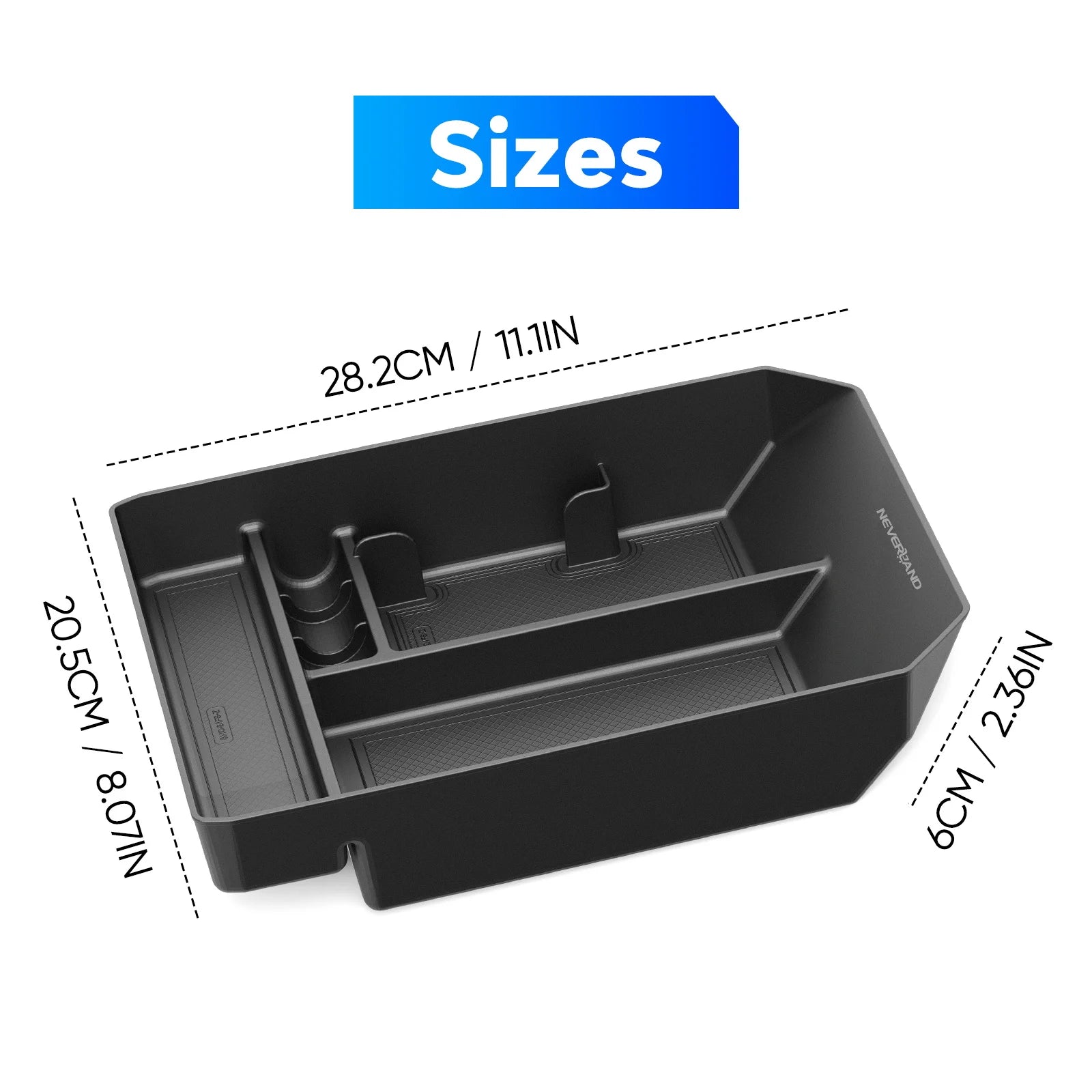 Center Console Armrest Organizer for Tesla Cybertruck