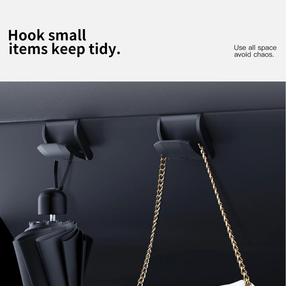 for New Tesla Model 3/Y Highland Juniper Glove Box Car Hooks ABS Storage Holder Tesla Model 3 Car Dedicated Accessories