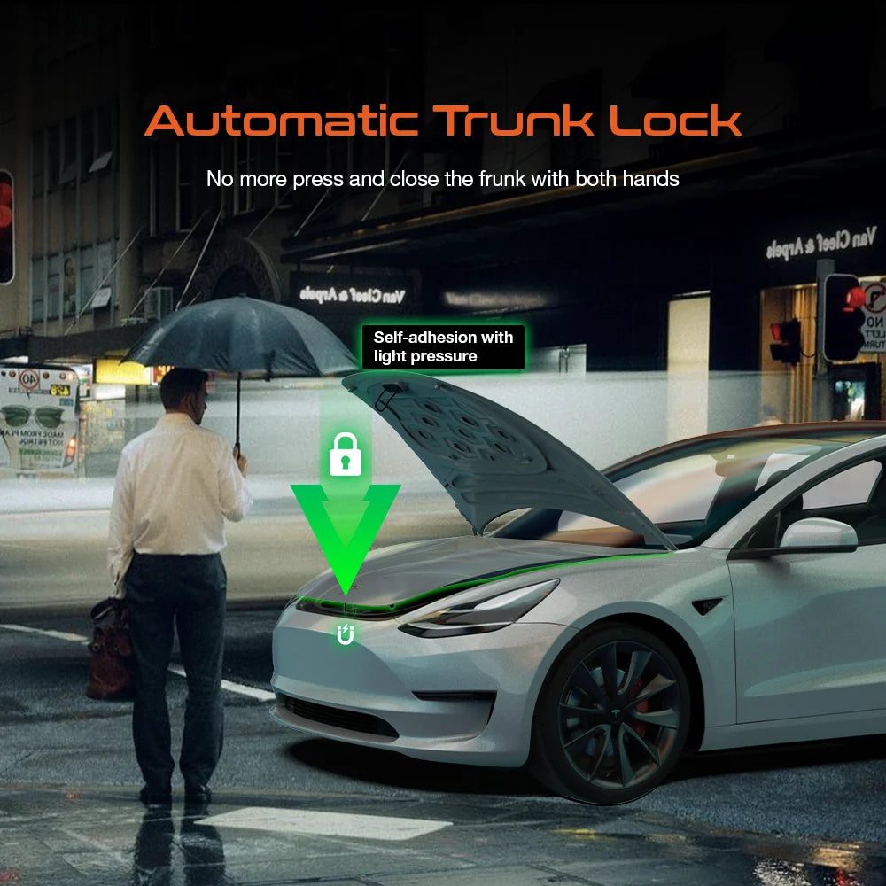 Automatic Front Trunk Closer For Tesla Model 3 / Y / S / X / Highland / Juniper
