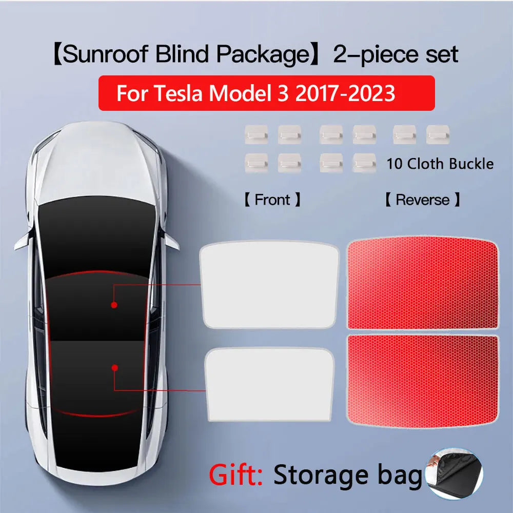 Roof Shade for Tesla Model Y / 3