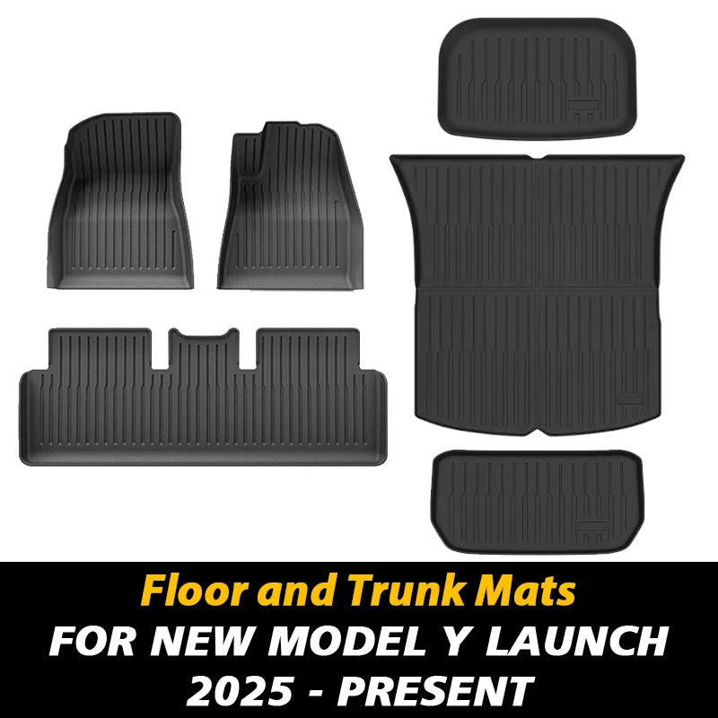 All Weather Floor Mats for Tesla Model Y (Launch and Juniper)