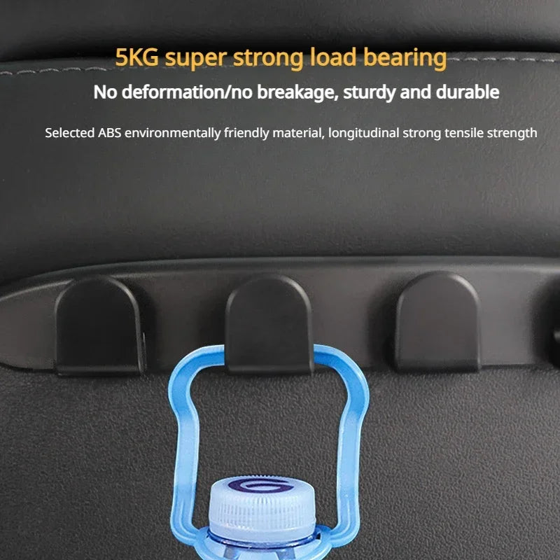Car Seat Hook Holder for Handbags and Grocery Bags for Tesla Model 3/Y 2022-2025