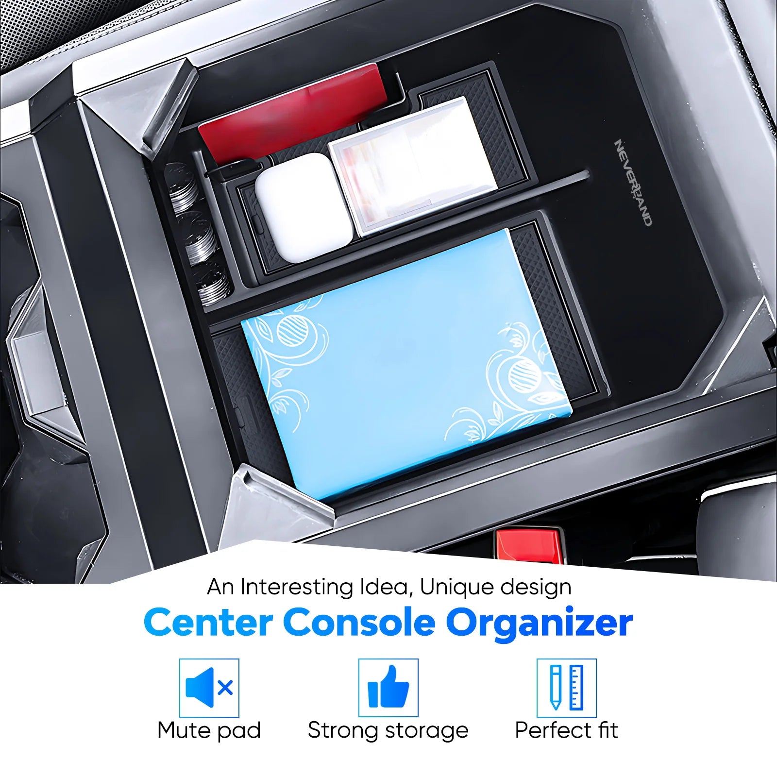Center Console Armrest Organizer for Tesla Cybertruck