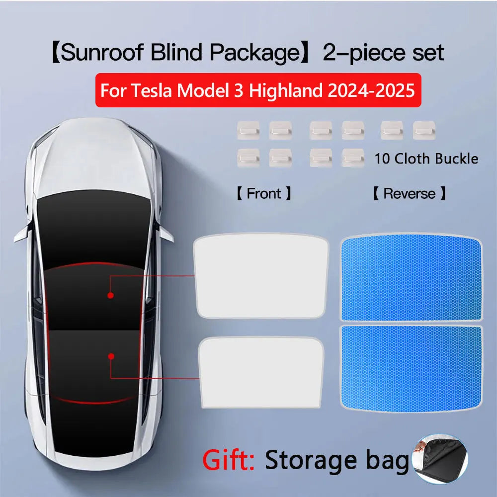 Roof Shade for Tesla Model Y / 3