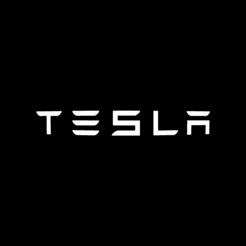 LED Logo Tesla Puddle Lights for Model 3 / Y / S / X