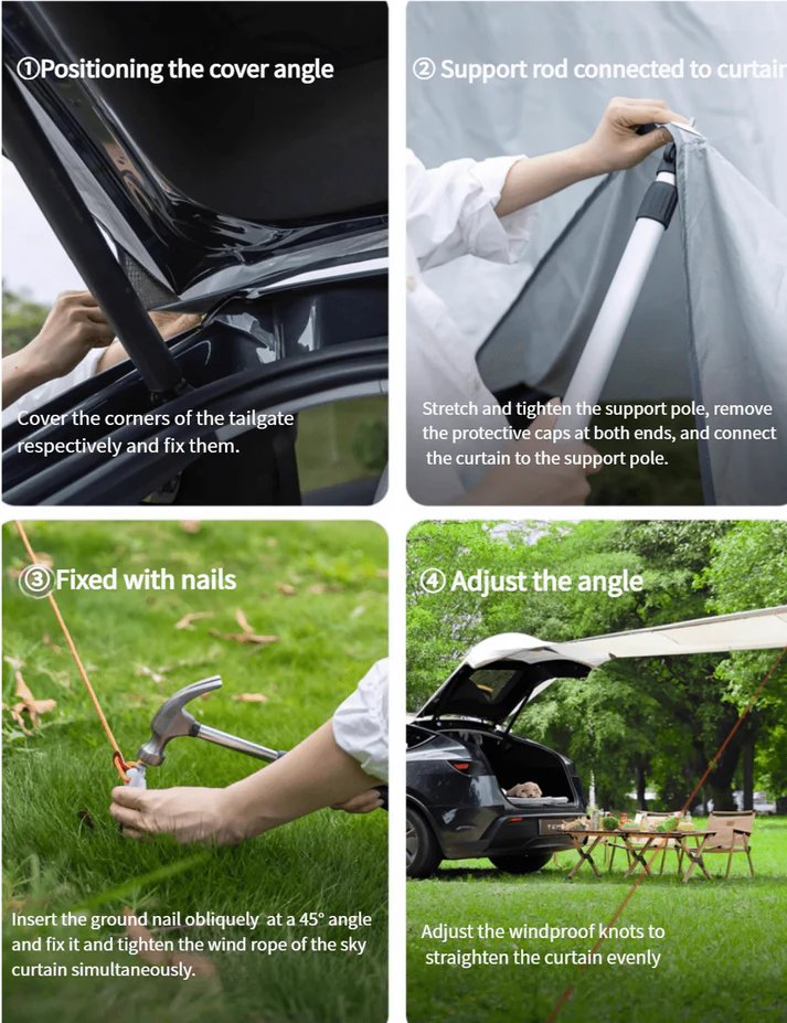 Camping Tent for Tesla Model Y / Juniper