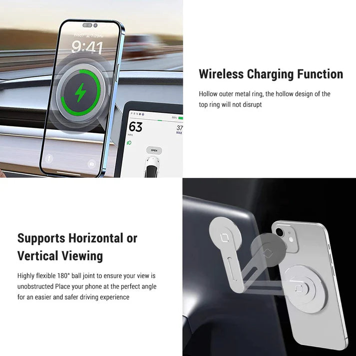 Wireless Magsafe Charging Mount for Tesla Model 3/Y/S/X/Cybertruck