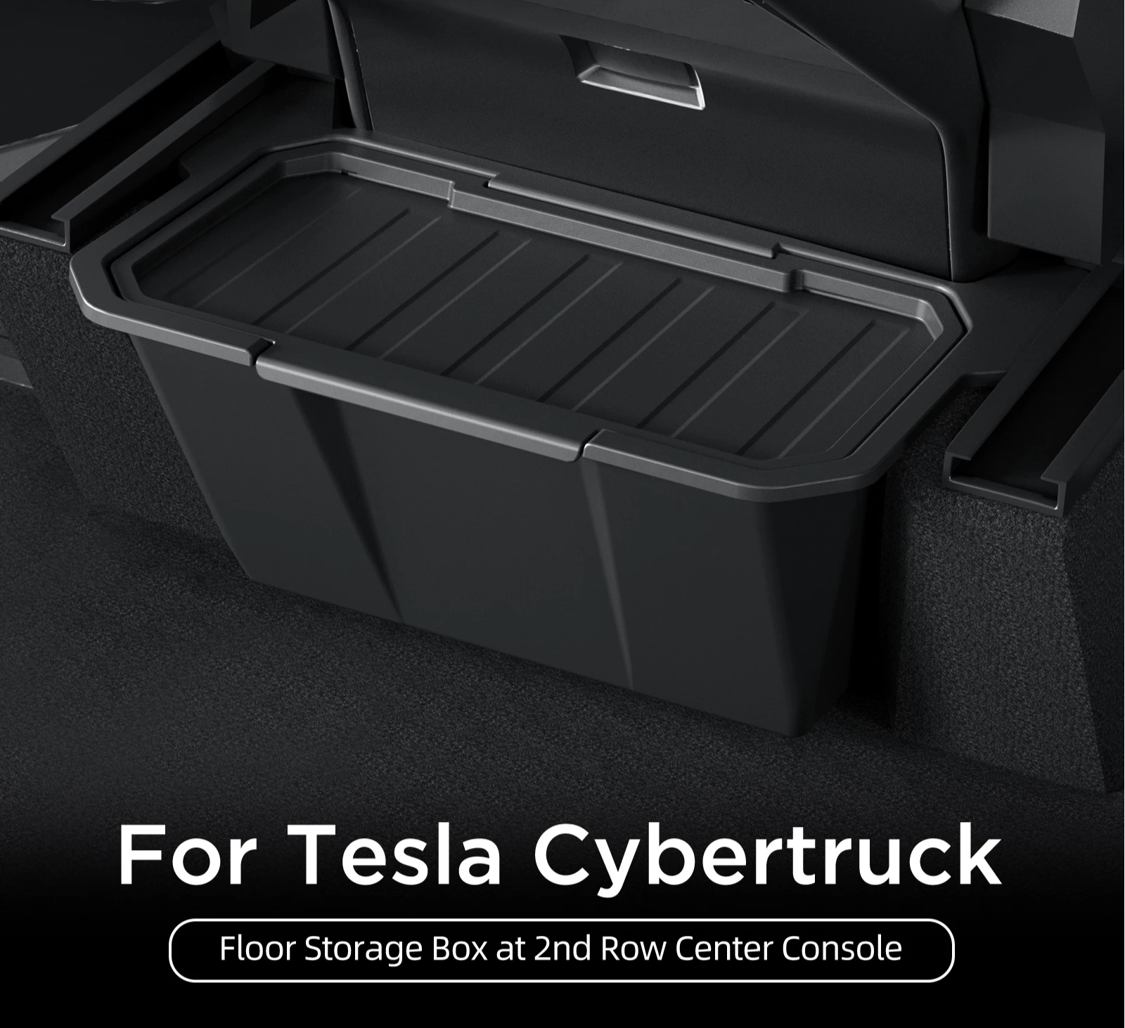 Rear Seat Storage Box for Tesla Cybertruck