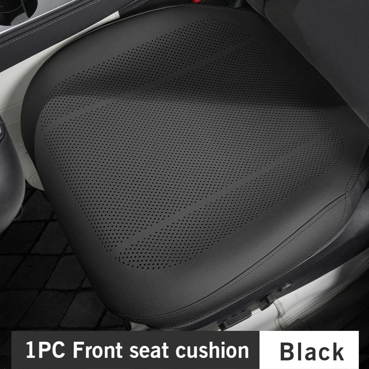 All-Wheather Nappa Leather Car Seat Covers for Tesla Model 3/Y/S/X