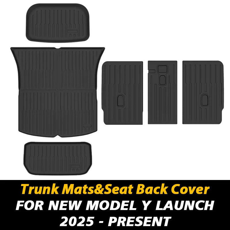 All Weather Floor Mats for Tesla Model Y (Launch and Juniper)