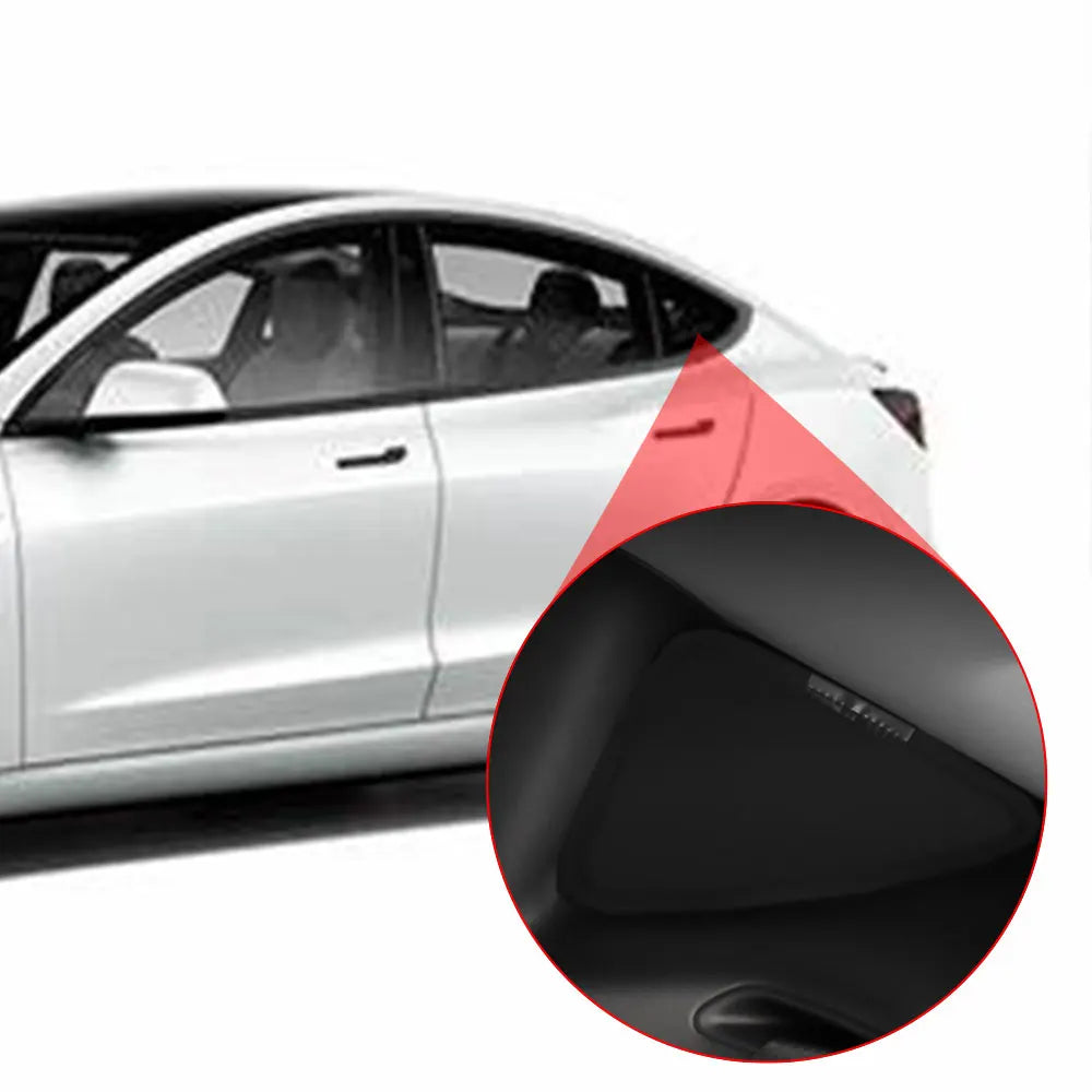 Triangular Window Shades for Tesla Model Y/3