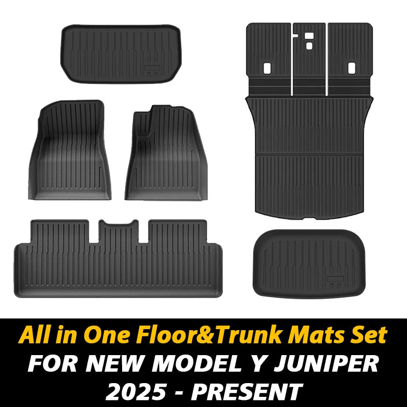 All Weather Floor Mats for Tesla Model Y (Launch and Juniper)