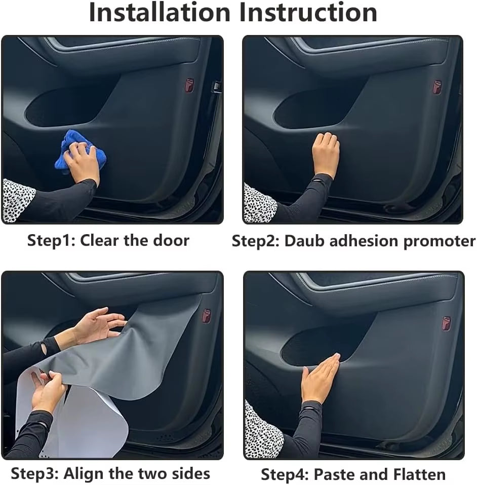 Tesla Door Anti-Kick Pad for Model 3 / Model Y